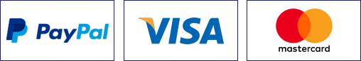 PayPal, MasterCard, Visa
